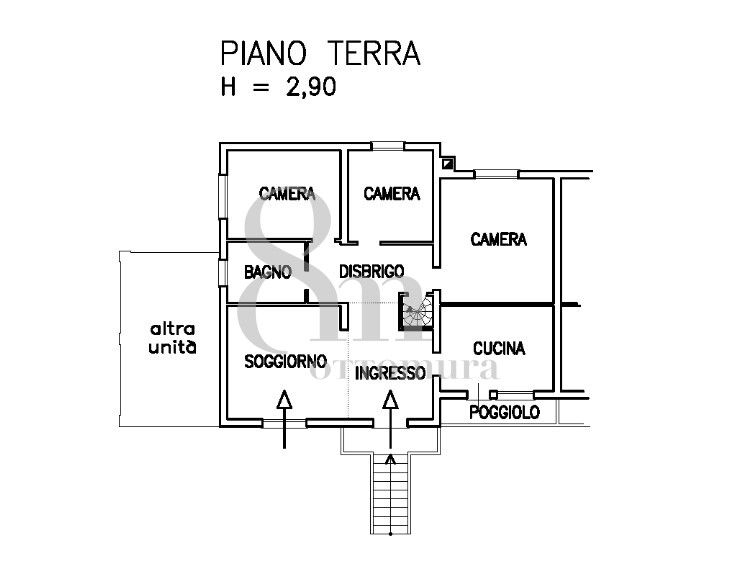Bifamiliare con taverna